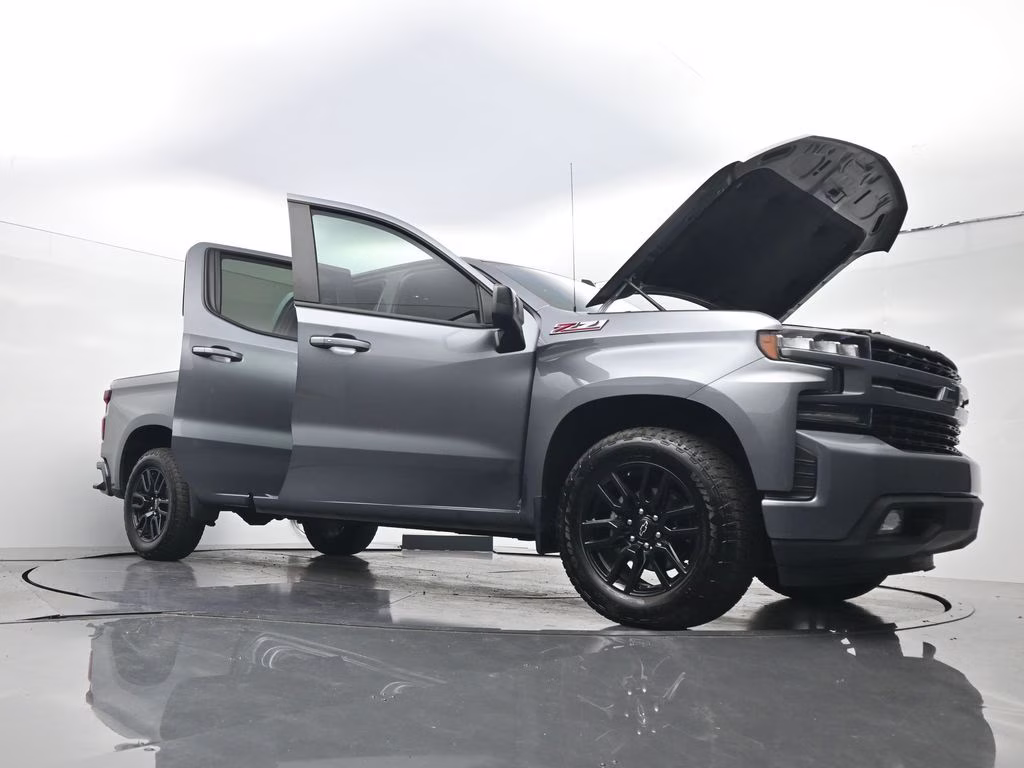 2021 Satin Steel Metallic Chevrolet Silverado 1500 RST 4X4 Truck