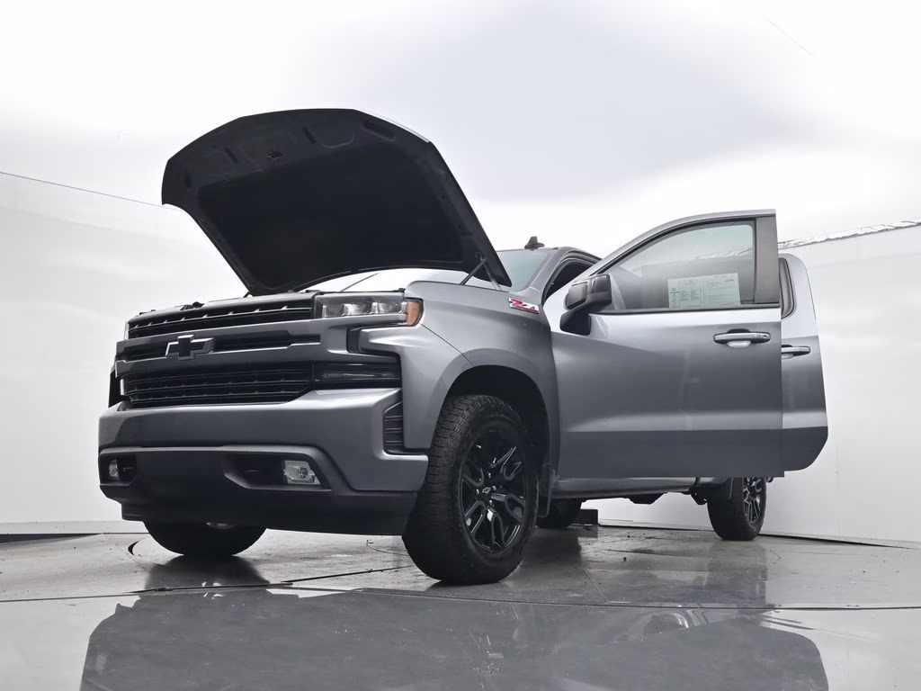 2021 Satin Steel Metallic Chevrolet Silverado 1500 RST 4X4 Truck