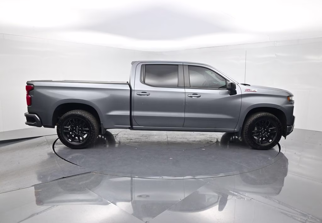 2021 Satin Steel Metallic Chevrolet Silverado 1500 RST 4X4 Truck