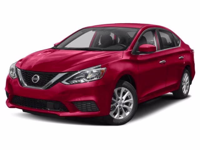 2019 Scarlet Ember Tintcoat Nissan Sentra SV FWD Sedan