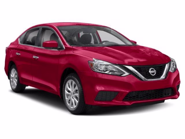 2019 Scarlet Ember Tintcoat Nissan Sentra SV FWD Sedan