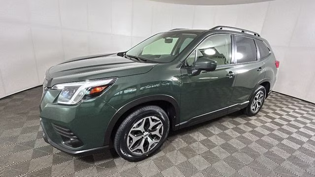 2024 Cascade Green Silica Subaru Forester Premium AWD SUV