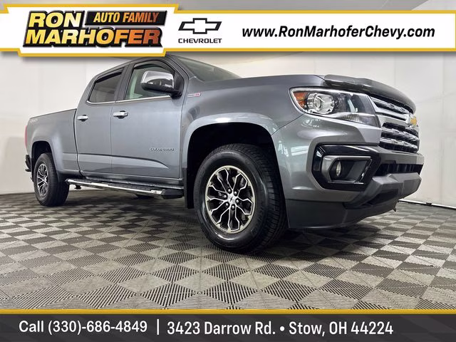 2022 Satin Steel Metallic Chevrolet Colorado LT 4X4 Truck