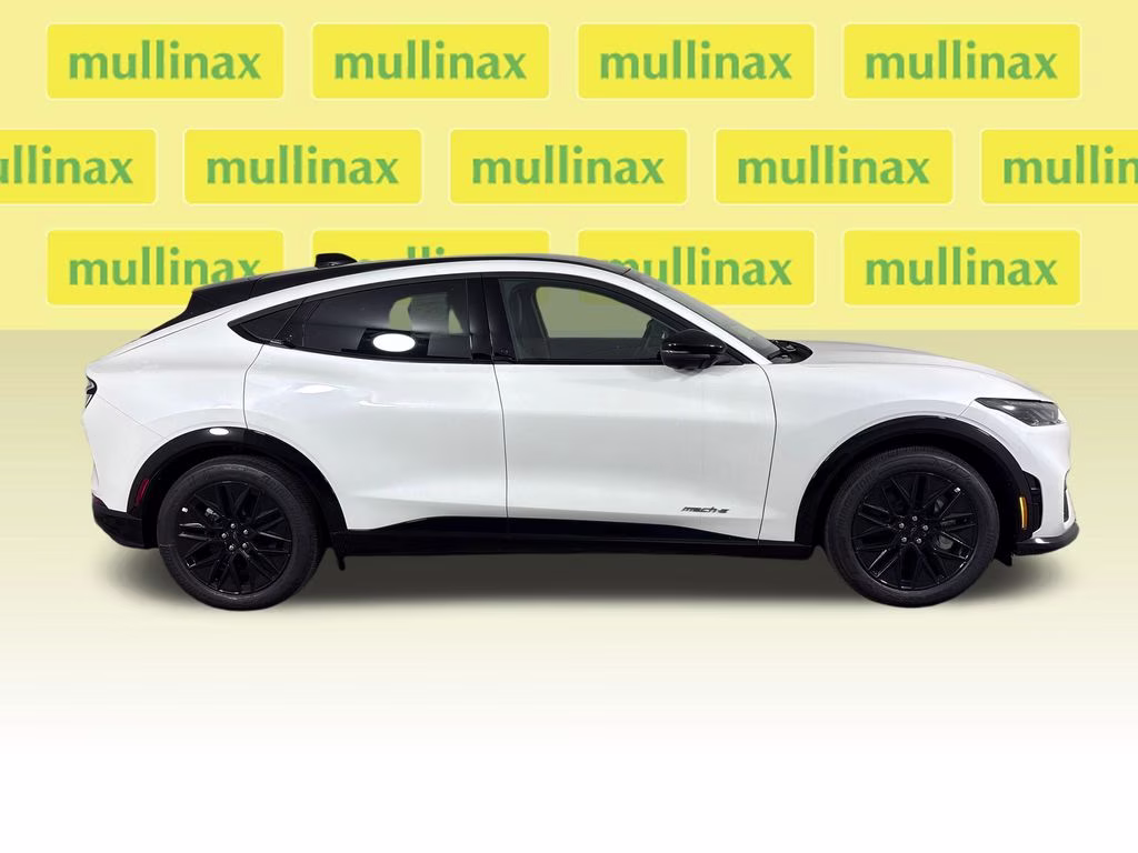 2026 Star White Metallic Tri-Coat Ford Mustang Mach-E Premium RWD SUV