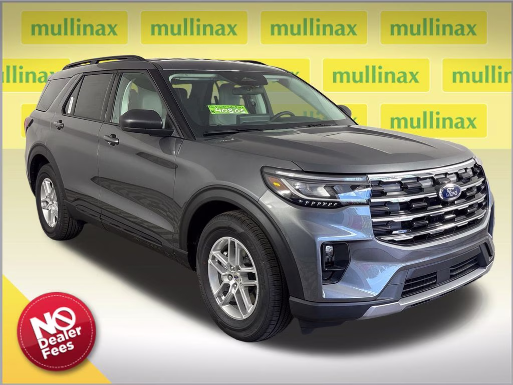 2026 Carbonized Gray Metallic Ford Explorer Active RWD SUV