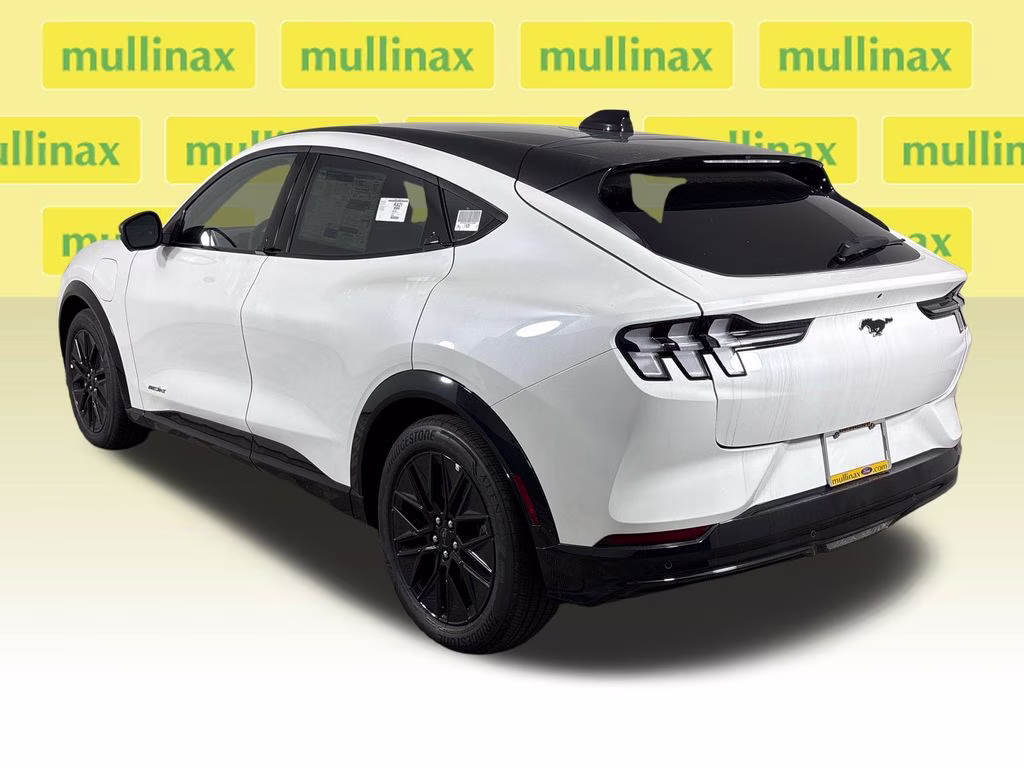 2026 Star White Metallic Tri-Coat Ford Mustang Mach-E Premium RWD SUV
