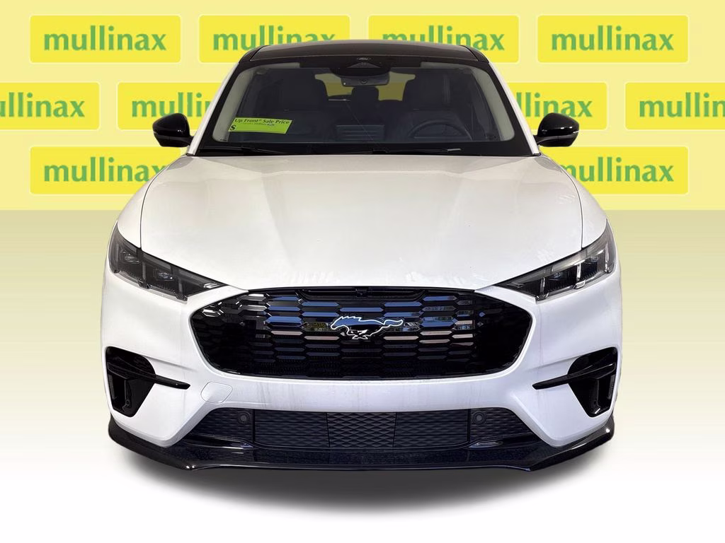2026 Star White Metallic Tri-Coat Ford Mustang Mach-E Premium RWD SUV
