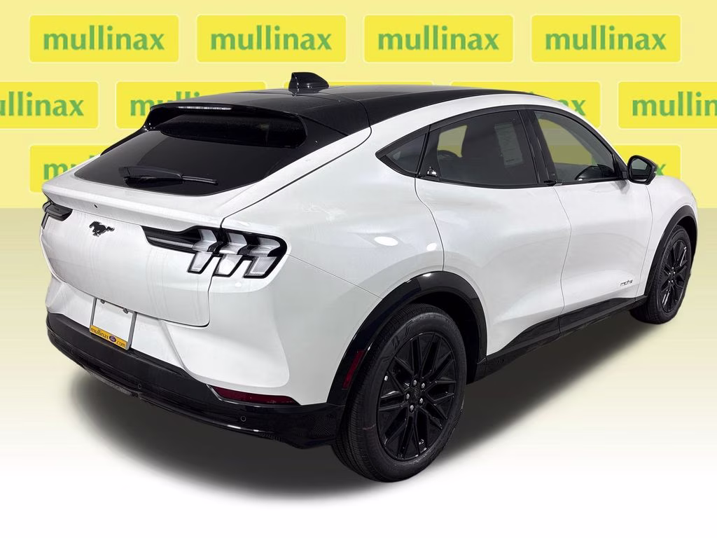 2026 Star White Metallic Tri-Coat Ford Mustang Mach-E Premium RWD SUV
