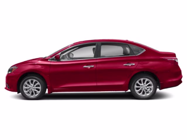 2019 Scarlet Ember Tintcoat Nissan Sentra SV FWD Sedan