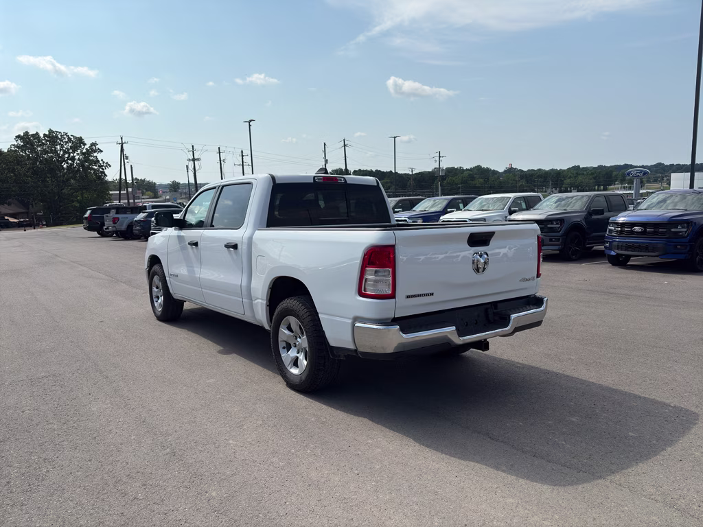 2023 Bright White Clearcoat Ram 1500 Big Horn 4X4 Truck