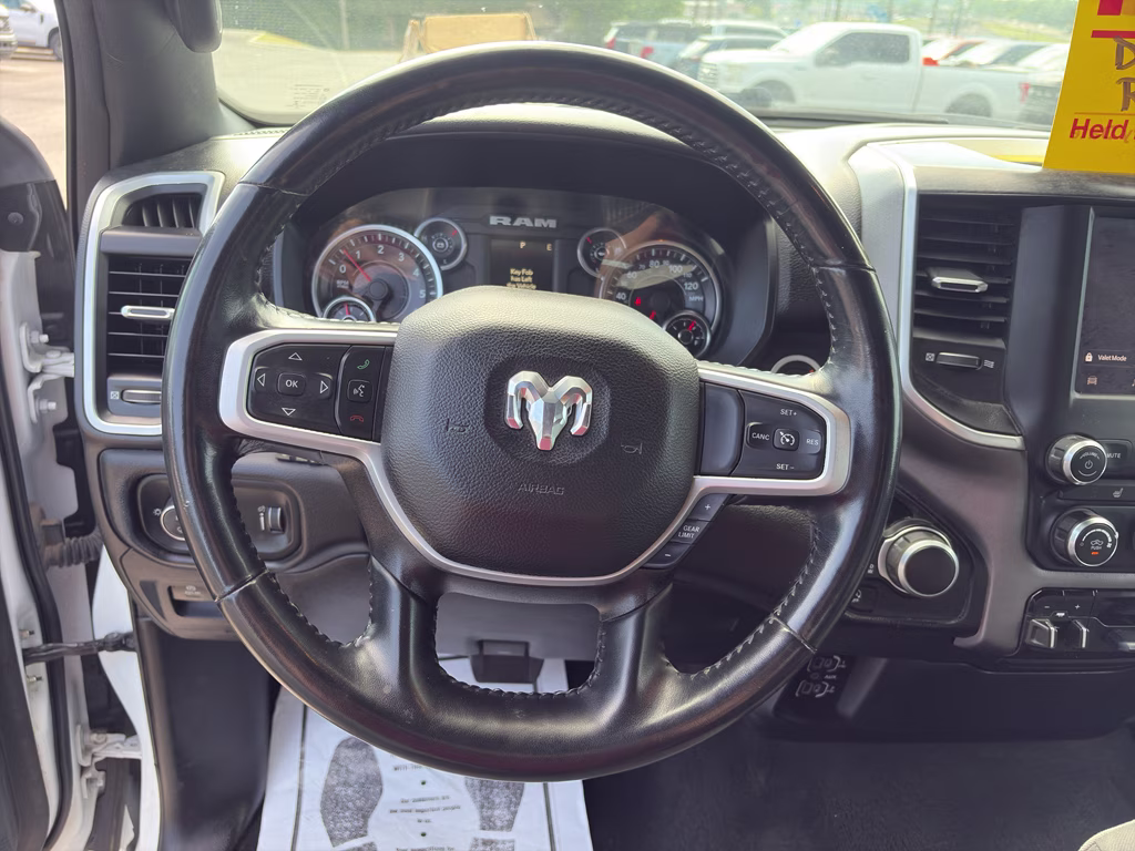 2023 Bright White Clearcoat Ram 1500 Big Horn 4X4 Truck