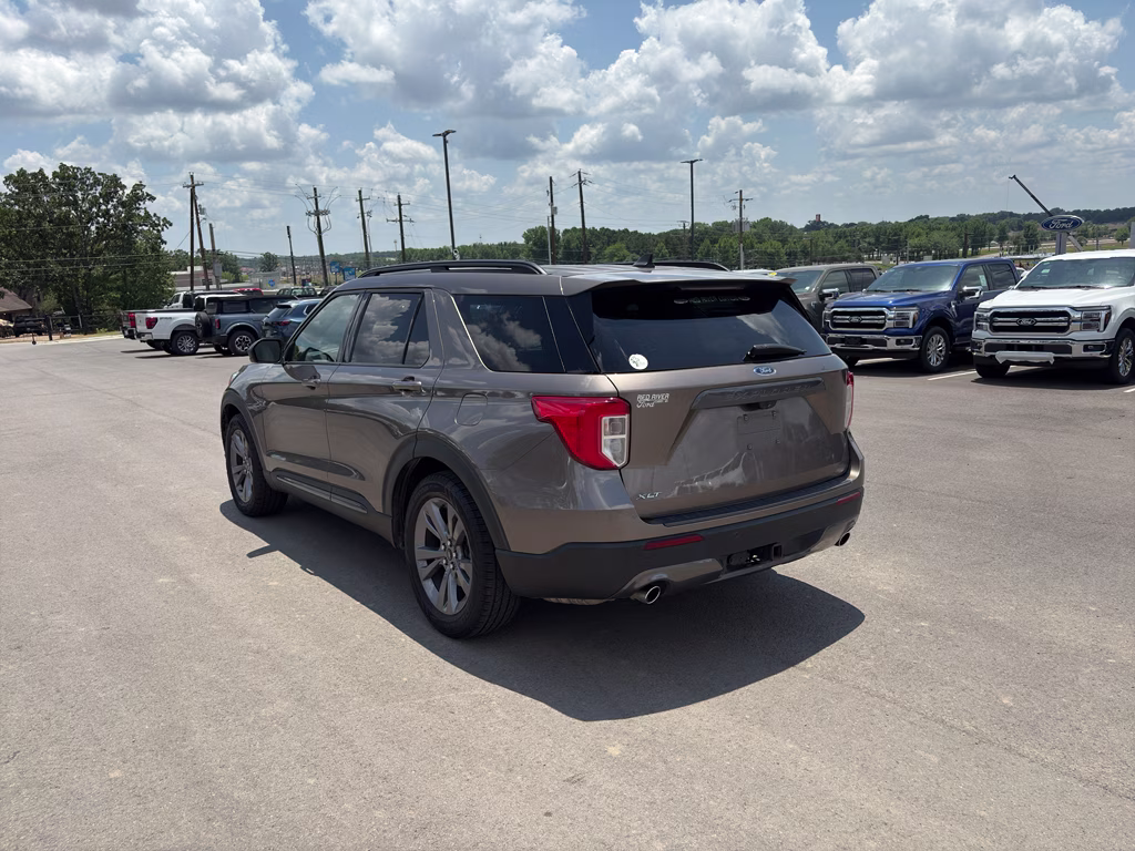 2021 Stone Gray Metallic Ford Explorer XLT RWD SUV