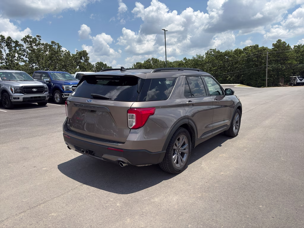 2021 Stone Gray Metallic Ford Explorer XLT RWD SUV