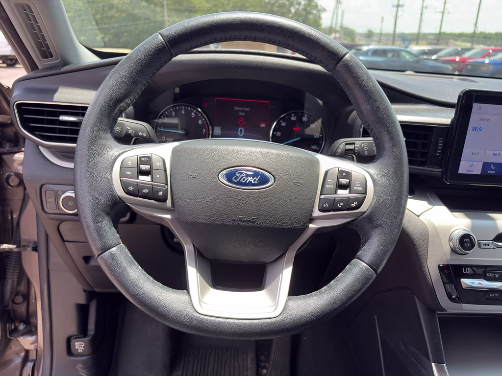 2021 Stone Gray Metallic Ford Explorer XLT RWD SUV