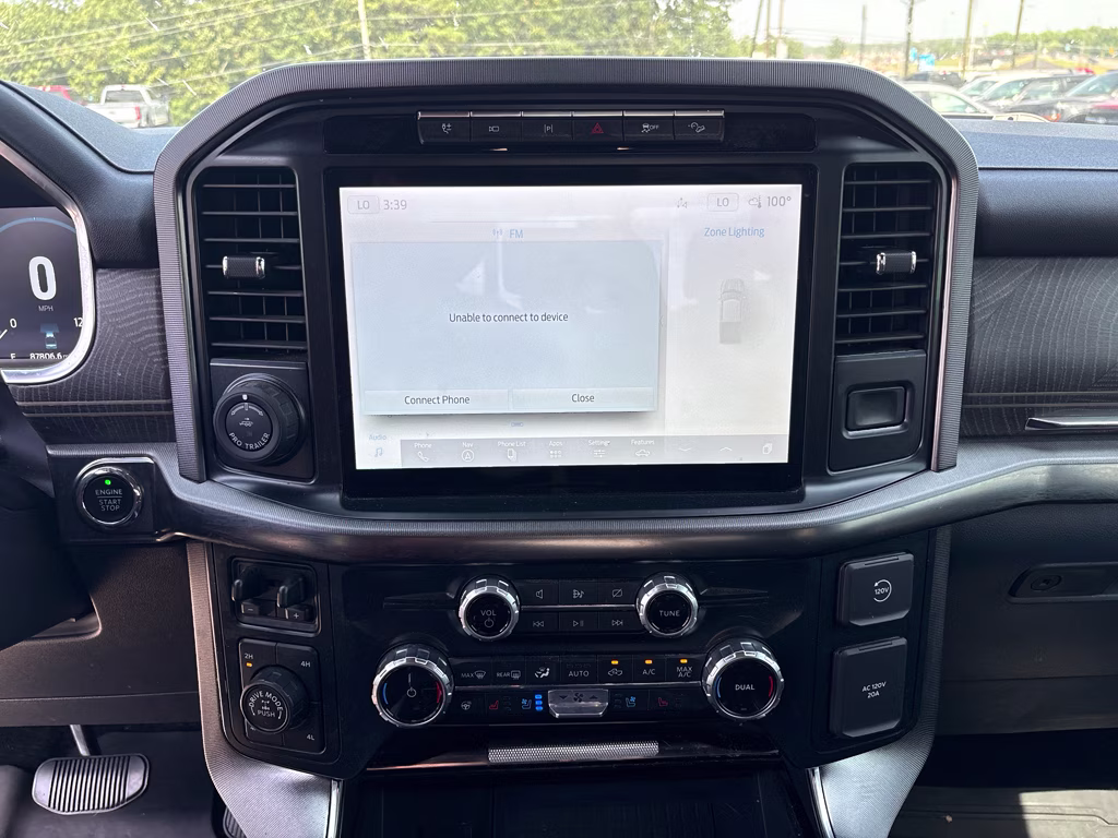 2022 Star White Metallic Tri-Coat Ford F-150 Platinum 4X4 Truck