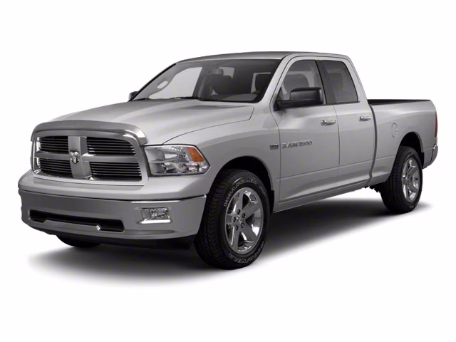 2010 Silver Dodge Ram Pickup RWD Truck