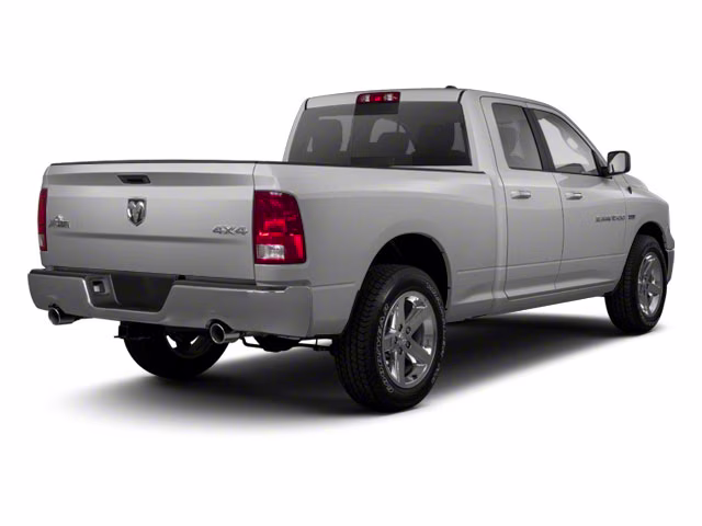 2010 Silver Dodge Ram Pickup RWD Truck