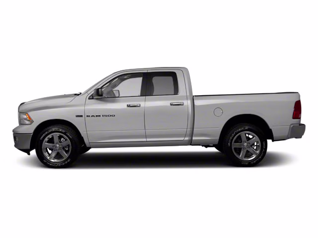 2010 Silver Dodge Ram Pickup RWD Truck