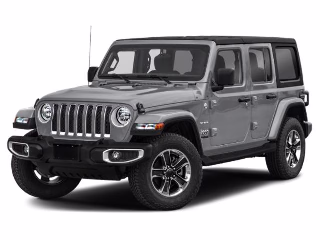 2019 Billet Silver Metallic C Jeep Wrangler Unlimited Sahara 4X4 Crossover