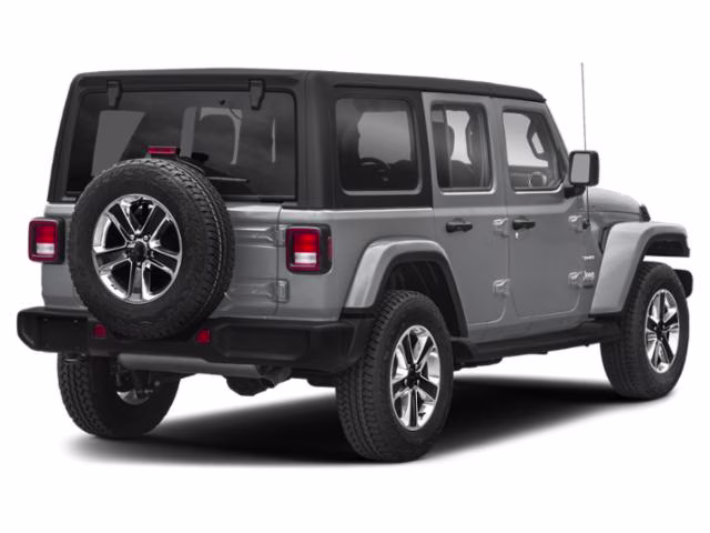 2019 Billet Silver Metallic C Jeep Wrangler Unlimited Sahara 4X4 Crossover