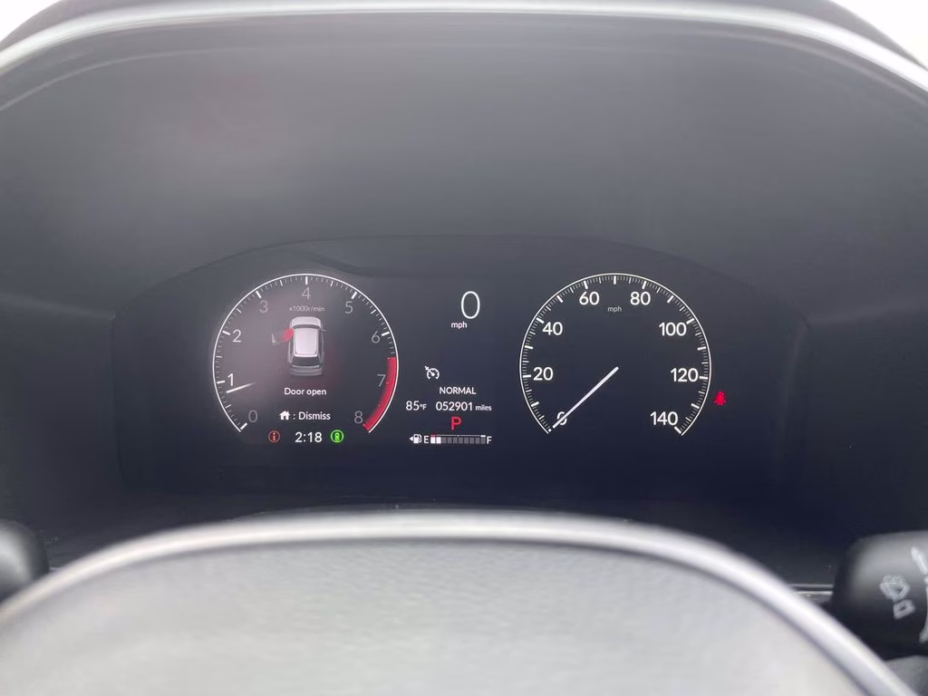 2023 sparkle silver metallic Honda CR-V EX FWD SUV