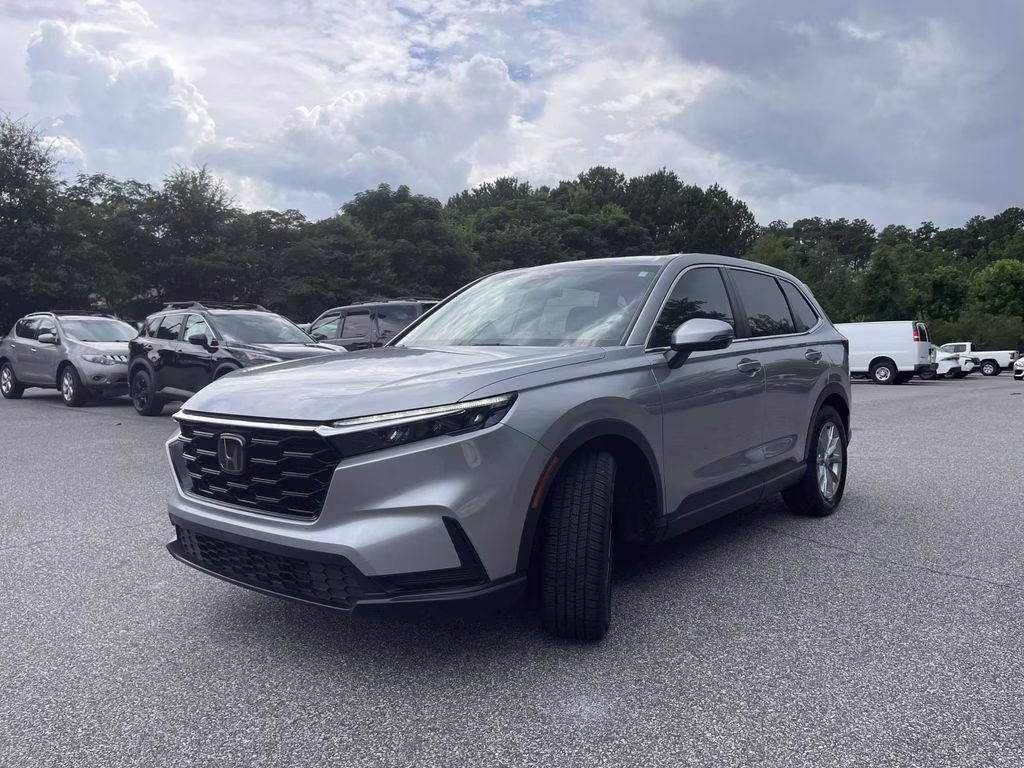 2023 sparkle silver metallic Honda CR-V EX FWD SUV