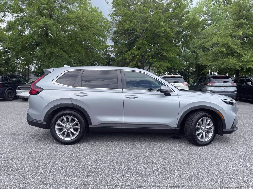 2023 sparkle silver metallic Honda CR-V EX FWD SUV
