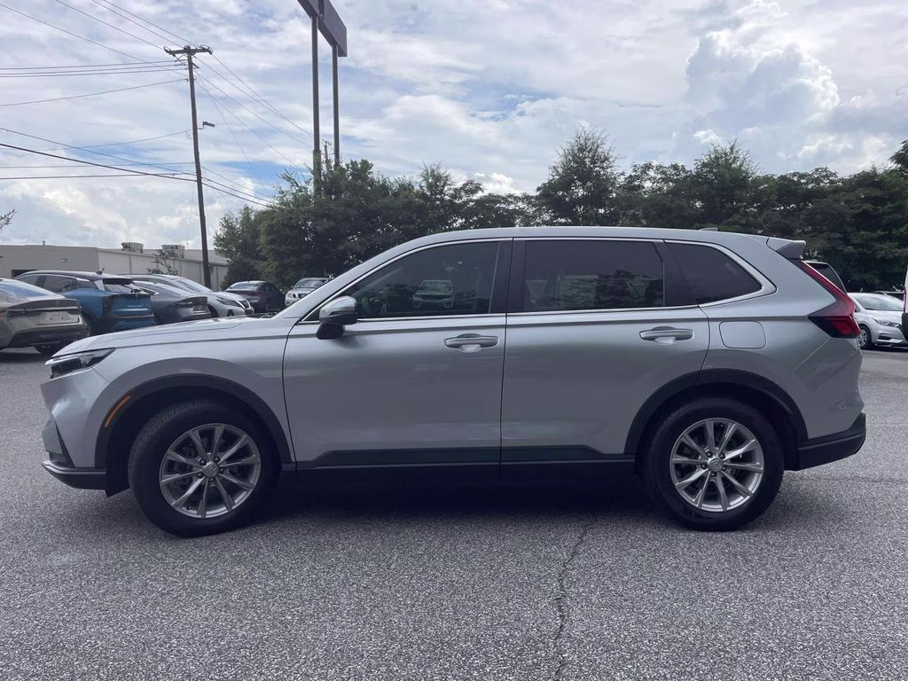 2023 sparkle silver metallic Honda CR-V EX FWD SUV