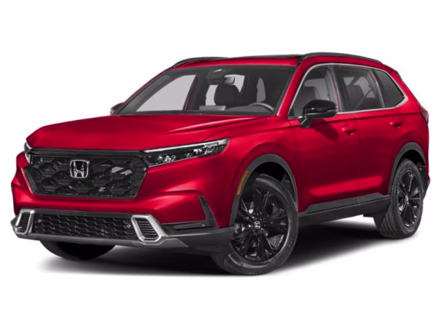 2025 Radiant Red Metallic Honda CR-V Hybrid Sport Touring AWD SUV