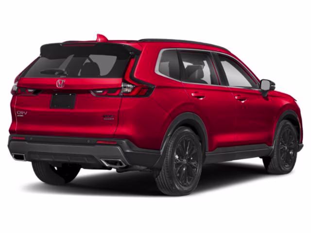 2025 Radiant Red Metallic Honda CR-V Hybrid Sport Touring AWD SUV