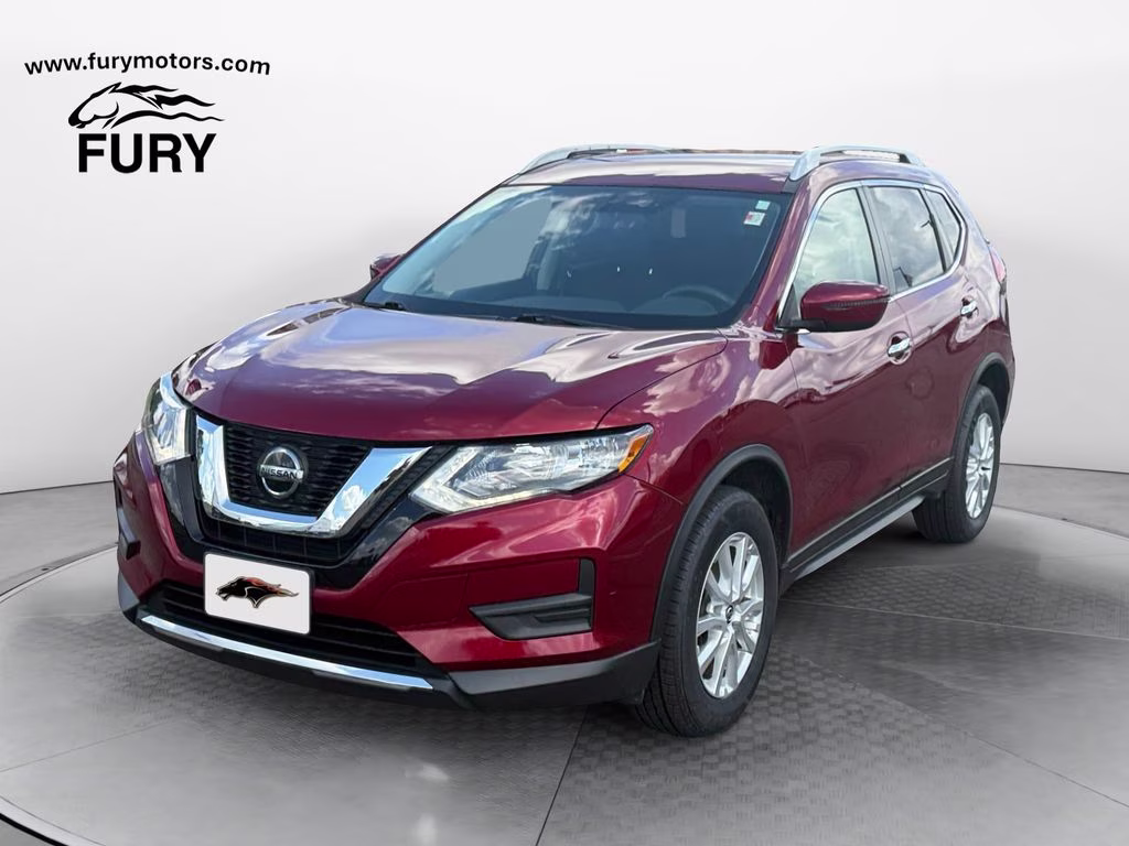 2018 Scarlet Ember Nissan Rogue SV w/Comfort & Convenience Pkgs AWD SUV