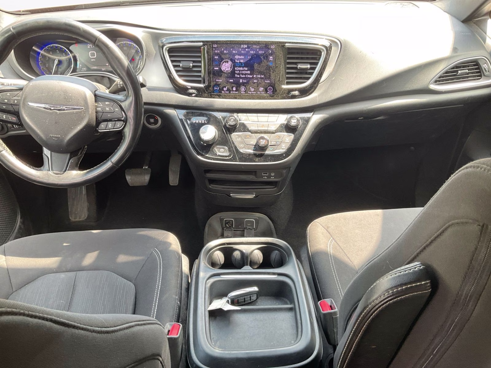 2019 Velvet Red Pearlcoat Chrysler Pacifica Touring Plus FWD Van
