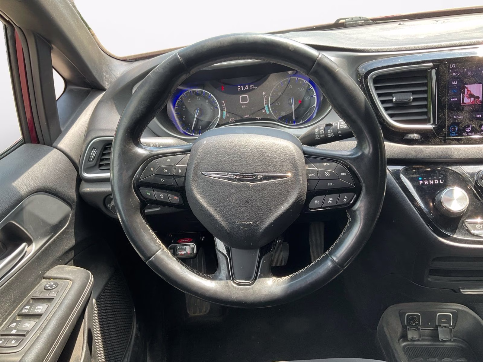 2019 Velvet Red Pearlcoat Chrysler Pacifica Touring Plus FWD Van
