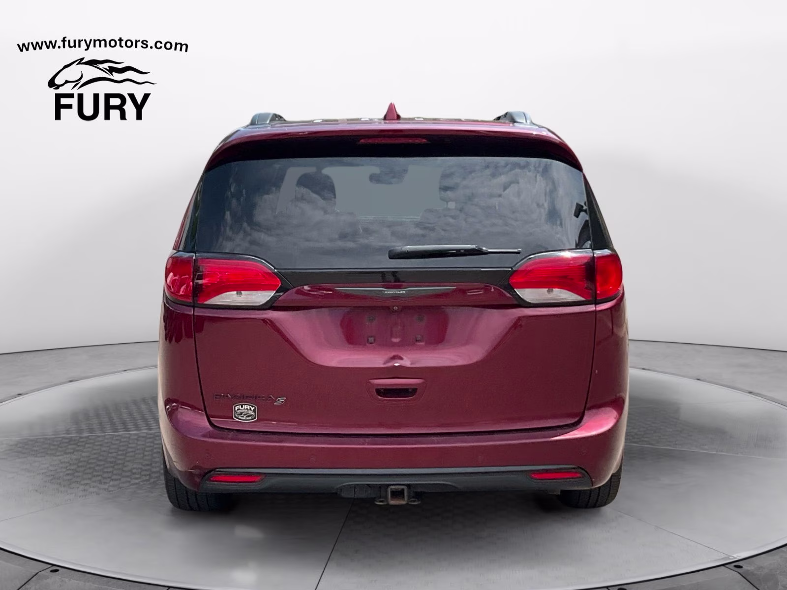 2019 Velvet Red Pearlcoat Chrysler Pacifica Touring Plus FWD Van