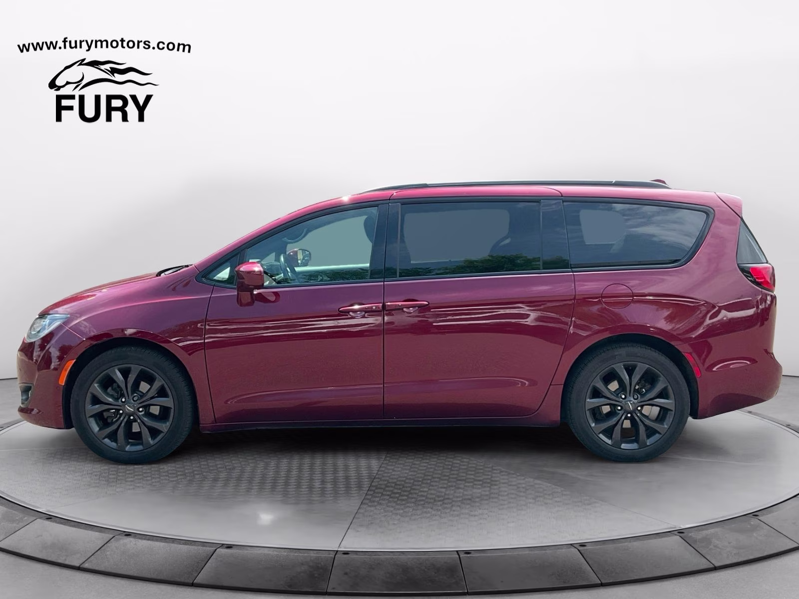 2019 Velvet Red Pearlcoat Chrysler Pacifica Touring Plus FWD Van