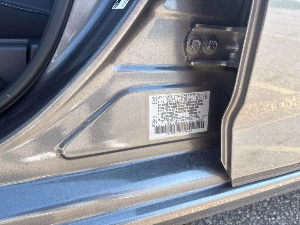2025 Gun Metallic Nissan Sentra SV FWD Sedan