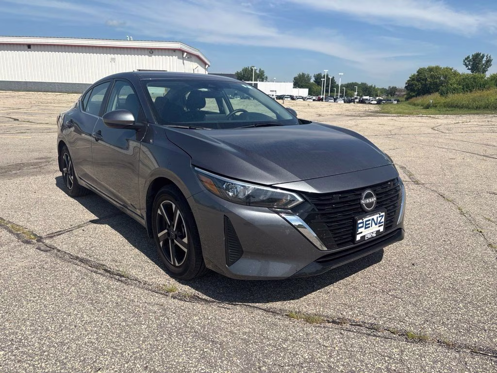 2025 Gun Metallic Nissan Sentra SV FWD Sedan