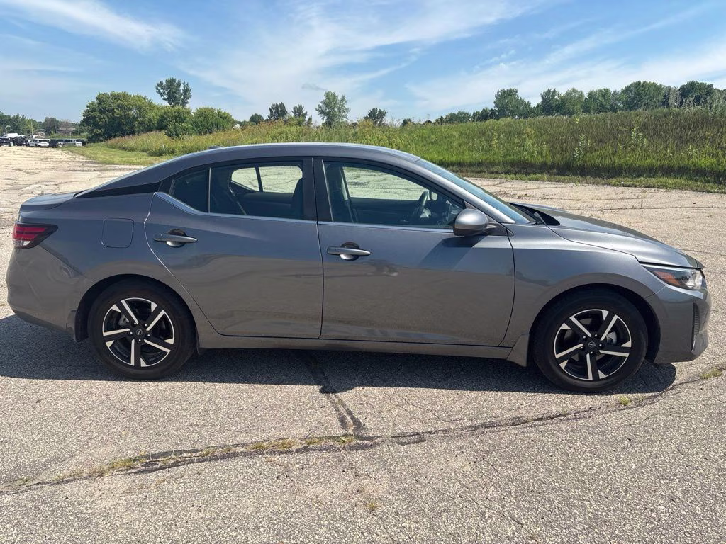 2025 Gun Metallic Nissan Sentra SV FWD Sedan