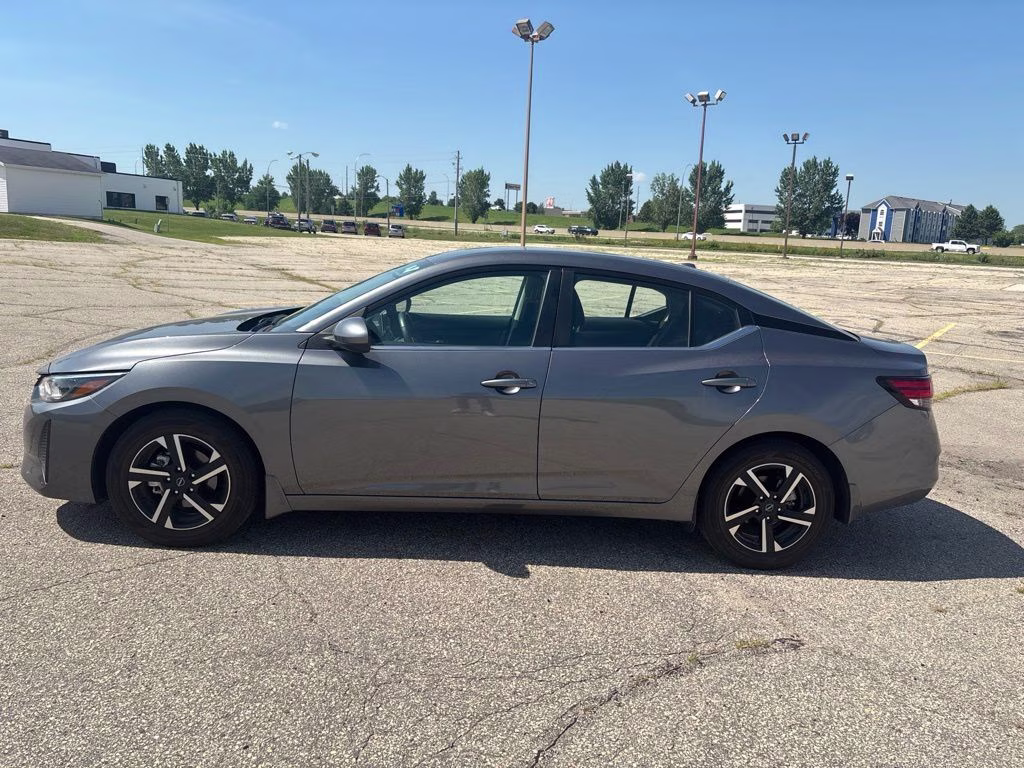 2025 Gun Metallic Nissan Sentra SV FWD Sedan