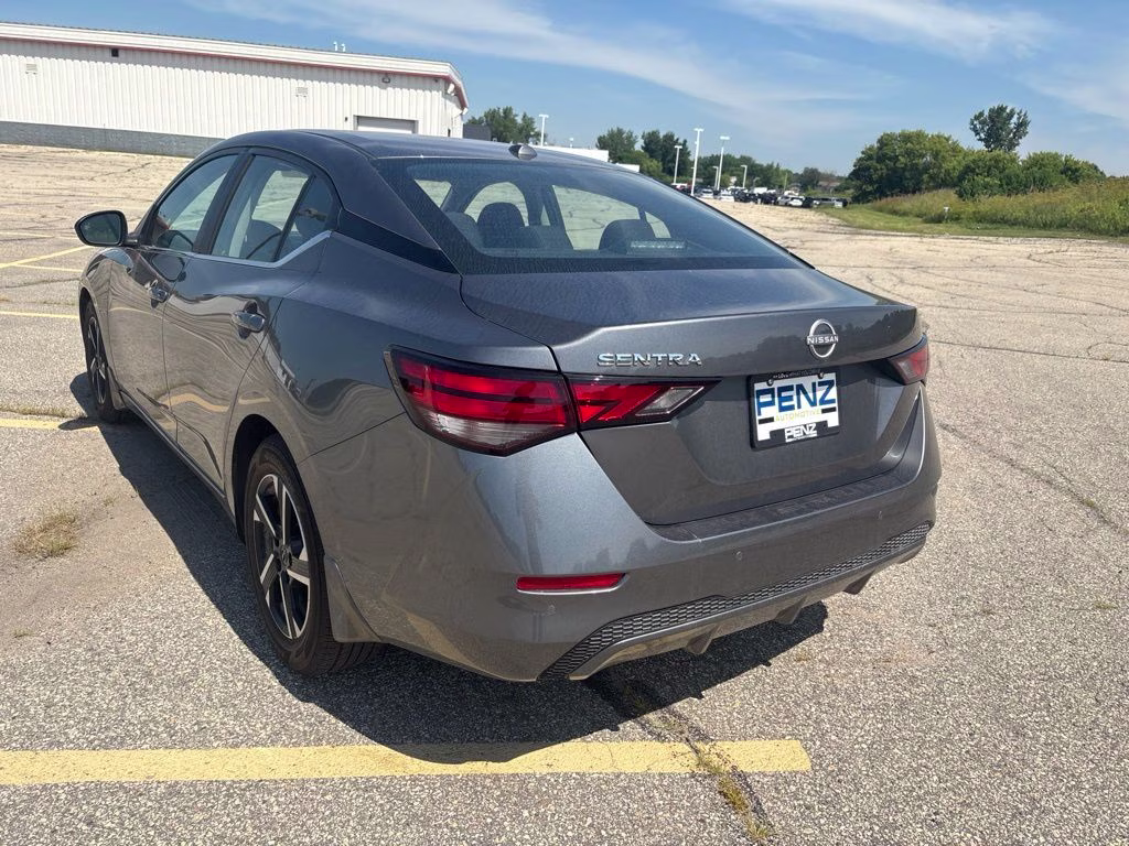 2025 Gun Metallic Nissan Sentra SV FWD Sedan