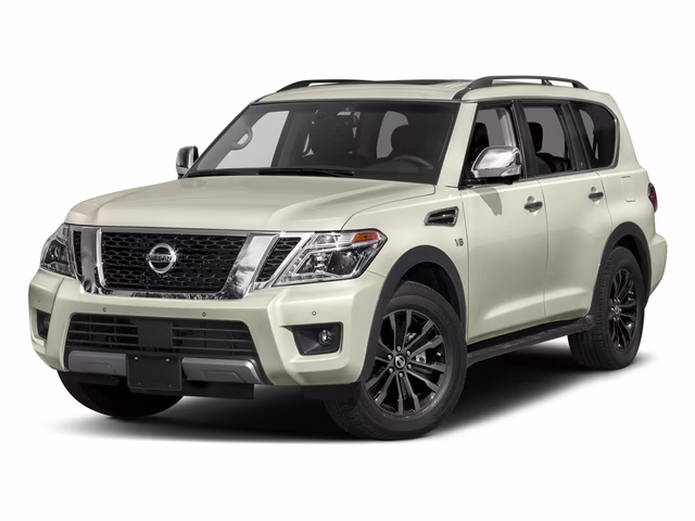 2017 WHITE Nissan Armada Platinum 4X4
