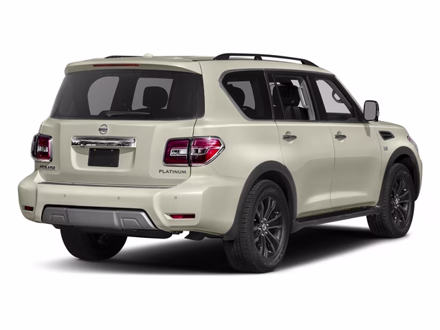 2017 WHITE Nissan Armada Platinum 4X4