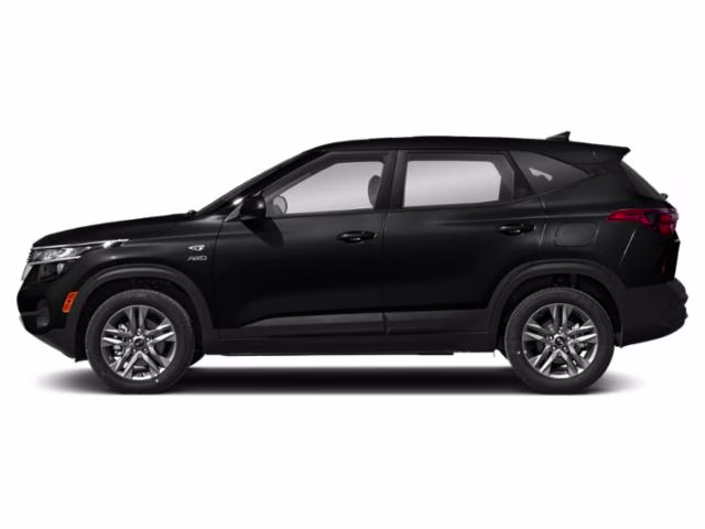 2021 Cherry Black Kia Seltos LX AWD SUV