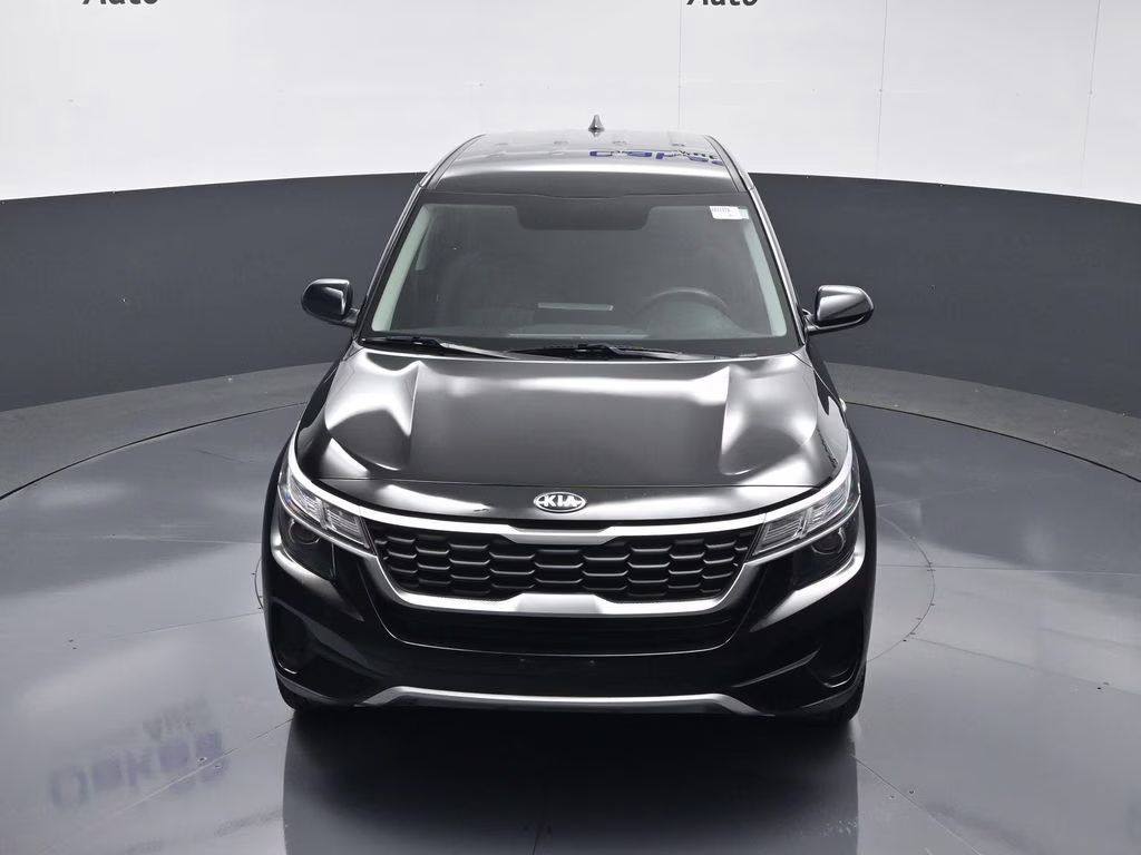 2021 Cherry Black Kia Seltos LX AWD SUV