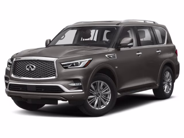2019 Smoky Quartz INFINITI QX80 LUXE 4X4 SUV