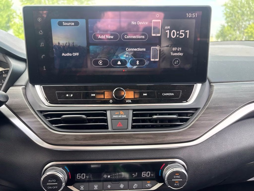 2025 Scarlet Ember Nissan Altima 2.5 SV AWD Sedan