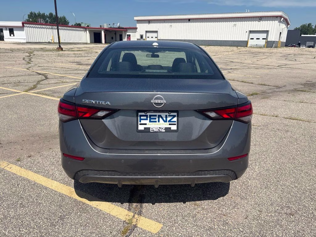 2025 Gun Metallic Nissan Sentra SV FWD Sedan
