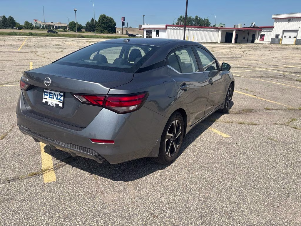 2025 Gun Metallic Nissan Sentra SV FWD Sedan