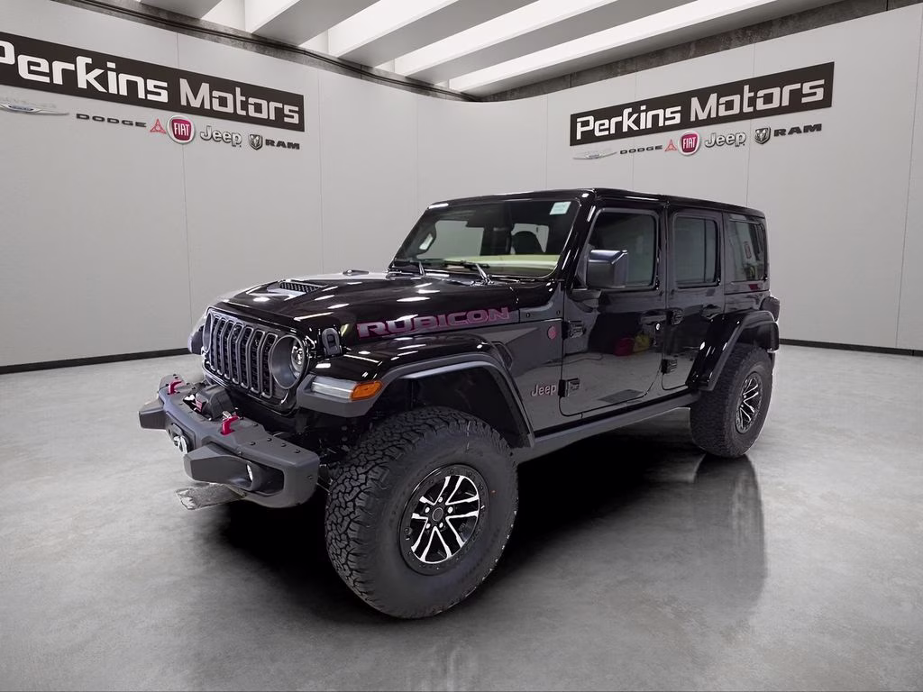 2026 Black Clearcoat Jeep Wrangler Rubicon X 4X4 SUV