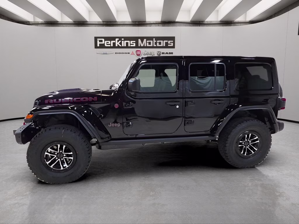 2026 Black Clearcoat Jeep Wrangler Rubicon X 4X4 SUV